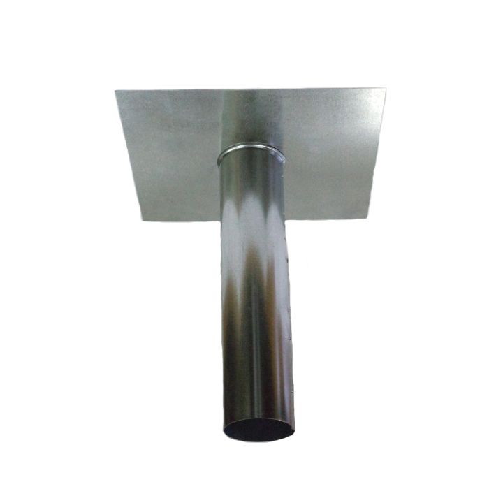 Berger Downspout Tube Galvanized 3"
