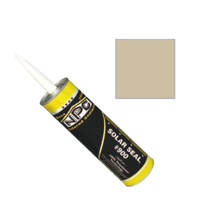 NPC 900 Solar Seal Caulk 19oz Pro Size Wicker 9013 9/case