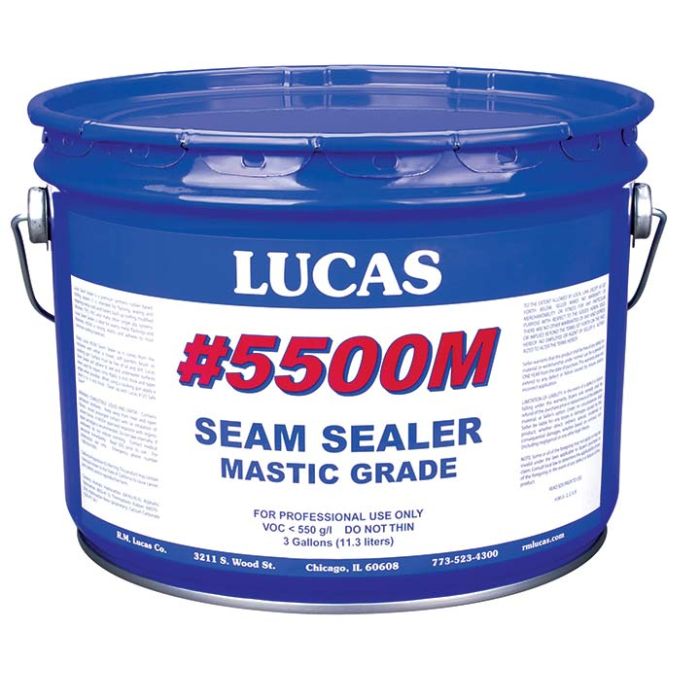 Lucas 5500 Seam Sealer Mastic Grade 3 Gallon