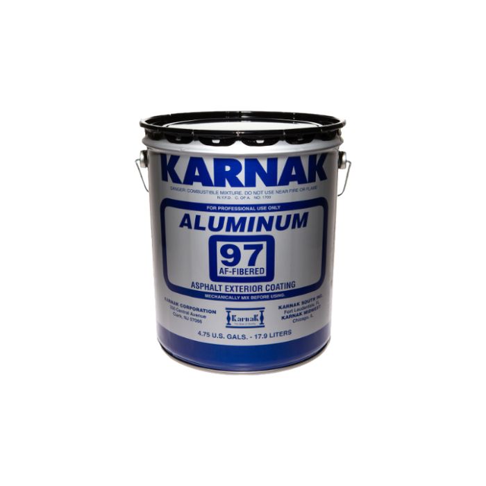 Karnak 97 Fibered Aluminum Roof Coating 5 Gallon