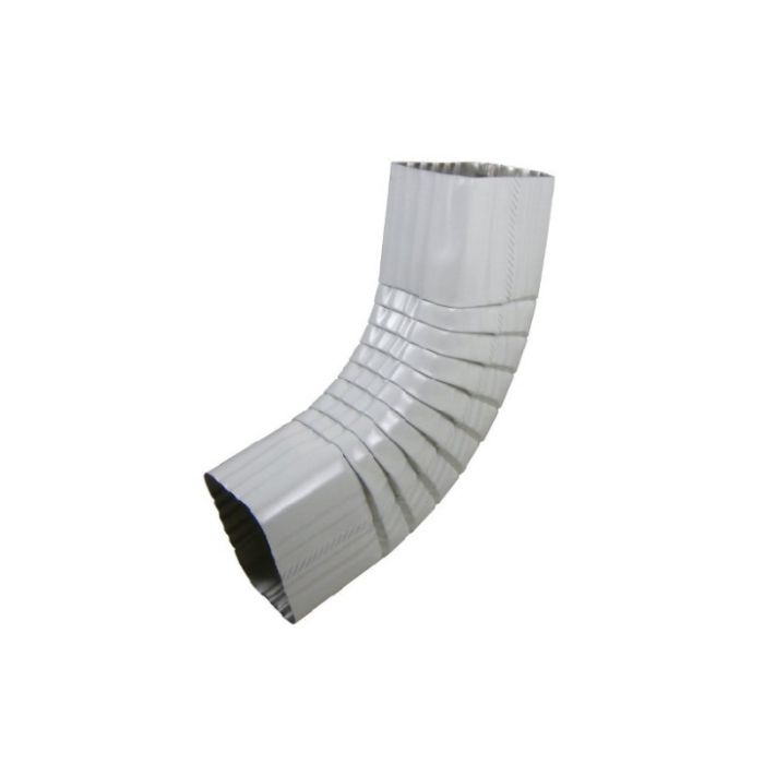 Berger Square Corrugated Elbow B-Bend 75 Degrees Galvanized 3"x4"