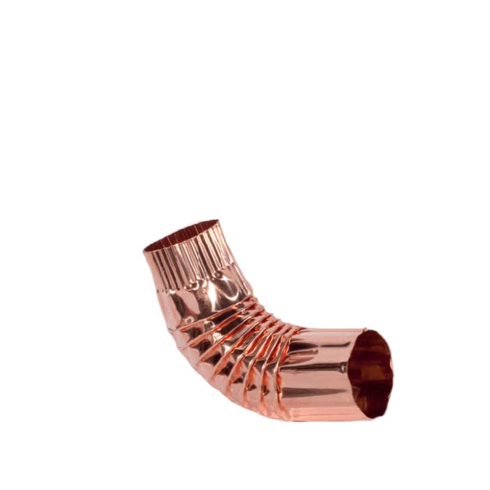 Berger Round Elbow 75 Degrees Copper 3"