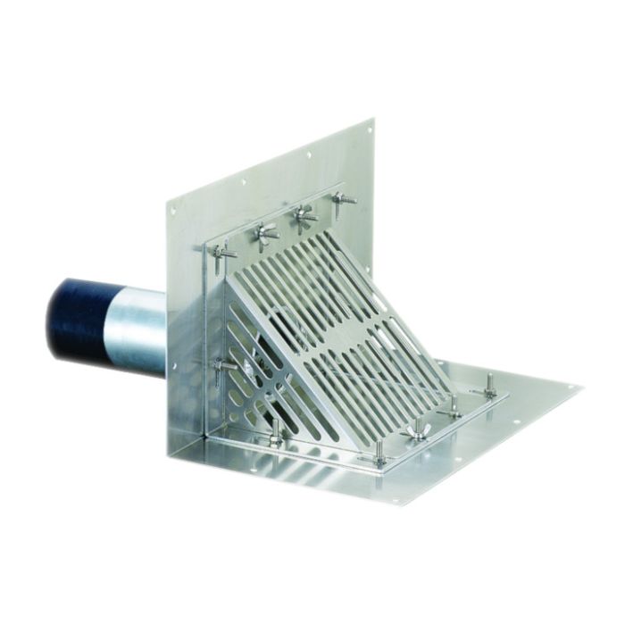 OMG SCUPRD5 OlyFlow Aluminum Scupper RetroDrain 5"