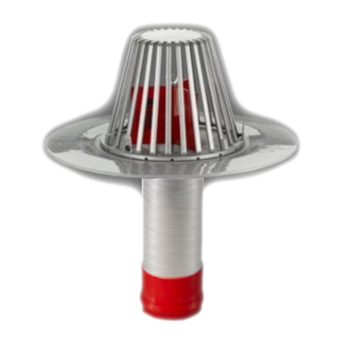 OMG SPTPVC6A SpeedTite PVC Coated Aluminum Drain 6"