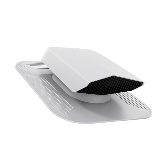RoofiVent WP-2-10-PG iVent Flow Roof Ventilation for Shingle and Slate Roof Light Gray