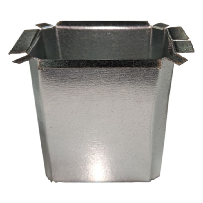 Lakefront Sheet Metal Extended Flange Drop Outlet 3"x4"