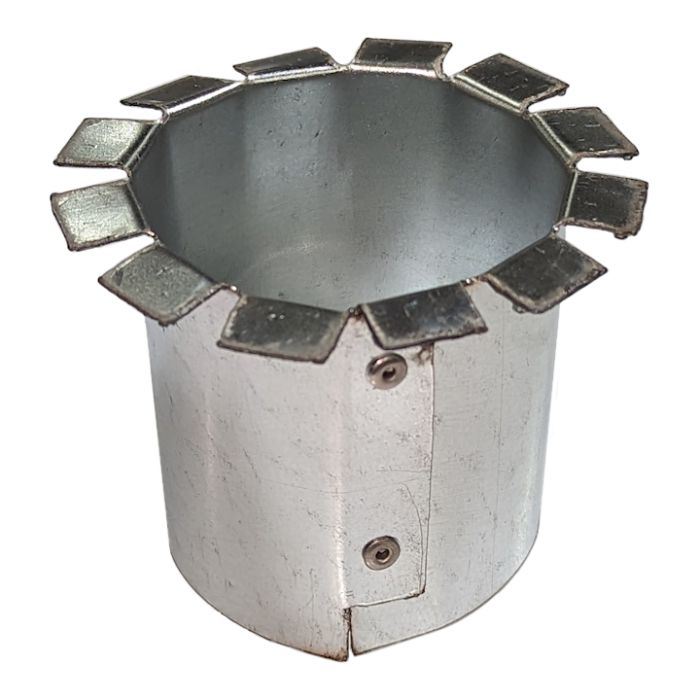 Lakefront Sheet Metal Extended Flange Round Drop Outlet 3"