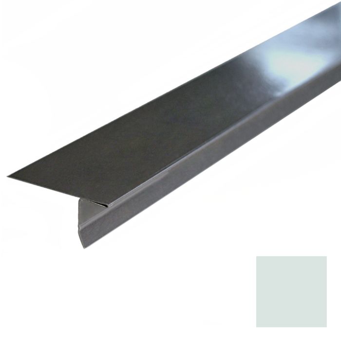 Lakefront Sheet Metal Drip Edge 3.5"x10' Kynar Regal White