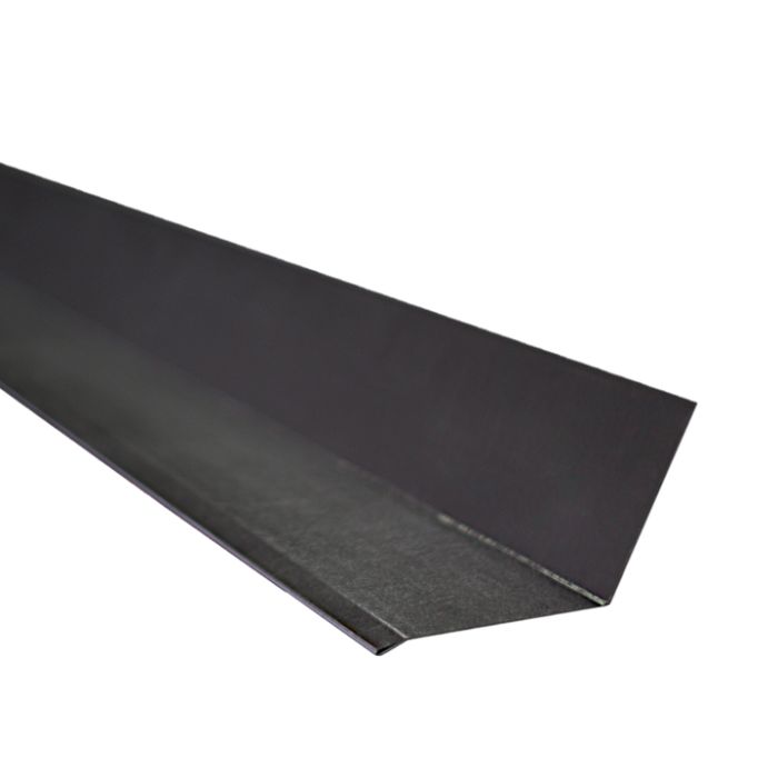 Lakefront Sheet Metal Roof to Wall 10' Dark Bronze