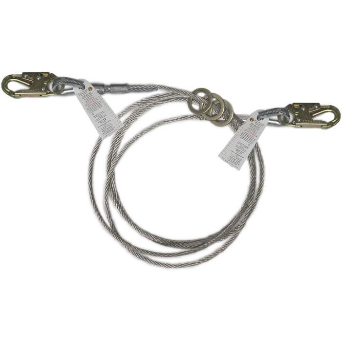 Super Anchor 1335-10 D-ShakL2 Anchor Horizontal Lifeline 10'