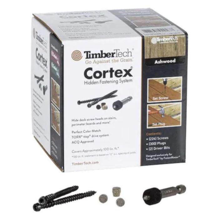 TimberTech CTX100LCAW Cortex Screws For PRO and EDGE Ashwood 100 linear ft
