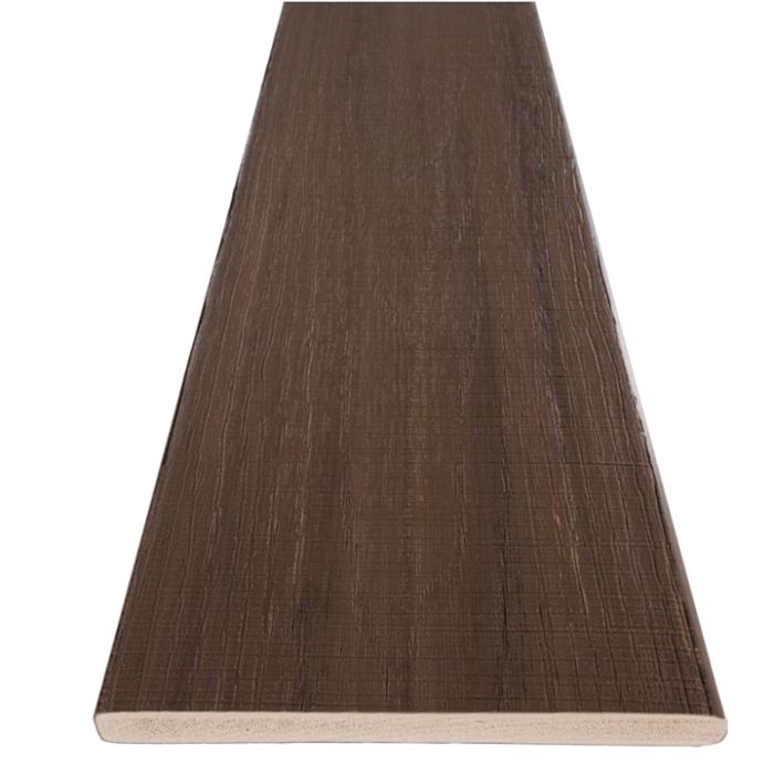 TimberTech ADR5117512AW AZEK Landmark Composite Deck Board Polymer Matte Finish Fascia 11.75"x12' American Walnut 1pc