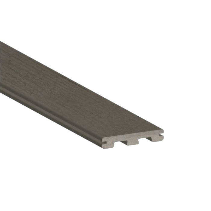 TimberTech TCGV5412SM PRO Terrain Composite Deck Board Grooved 5.36"x12' Silver Maple 1pc