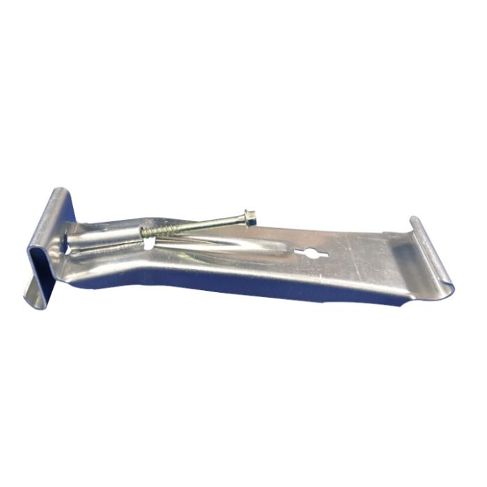 US Aluminum RQS1 Half Round Hangers 100ct
