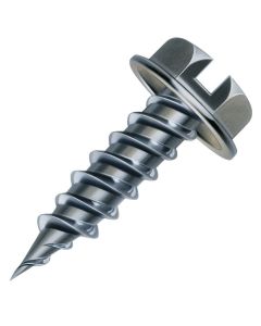 Malco HW8X1ZP Zip-In Self Piercing Screws 8x1 3500ct
