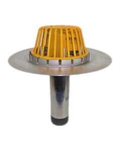 OMG Hercules-Plus TPO Coated Aluminum RetroDrain Vortex Breaker