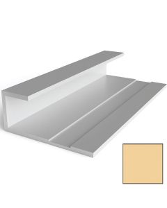 Tamlyn JMH3410 XtremeTrim 3/4" x 5/8" Lip Standard J-Mold - 10' Dunkin Honey Glaze