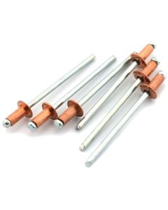 US Aluminum PRCOP Copper Pop Rivets 100ct