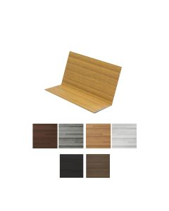 Vesta Steel Siding Brick Ledge Flashing HD3 Woodgrain 10'