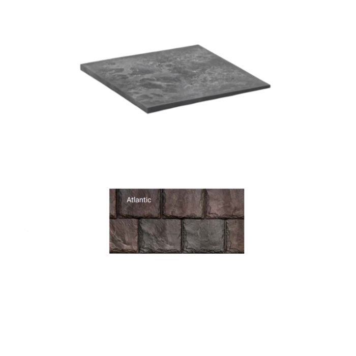Brava Slate 2.0 Tile Starter 12" X 12" Atlantic 10/bundle