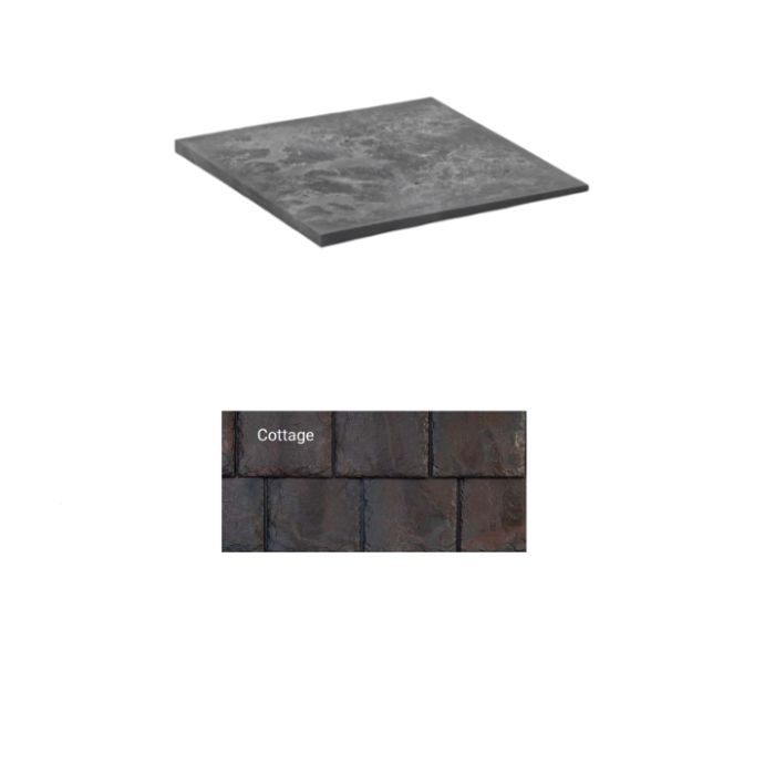 Brava Slate 2.0 Tile Starter 12" X 12" Cottage 10/bundle