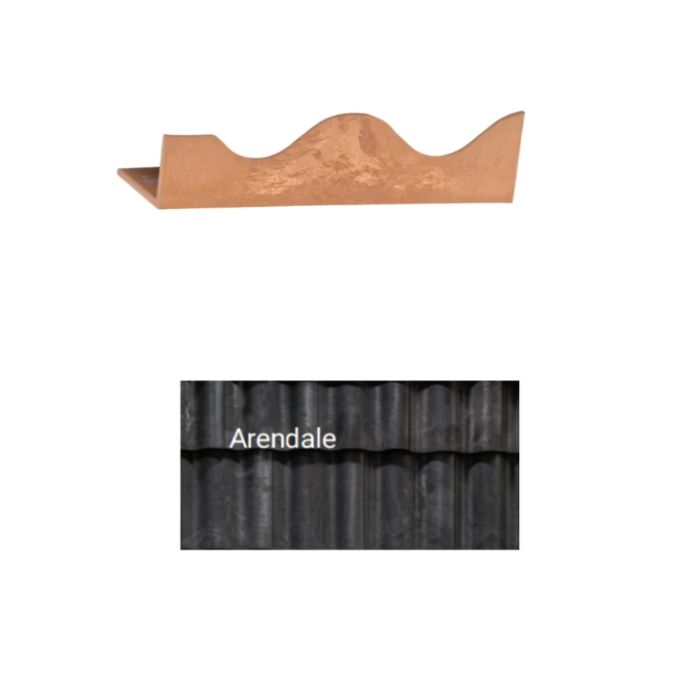 Brava Spanish Barrel Eave Starter 11.5" X 2.75" X 3" Arendale 10/bundle