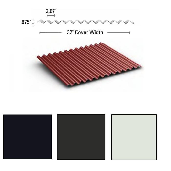 Multi Cor Panel 24ga 32"x120"