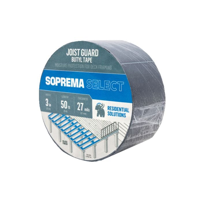 Soprema 22863 Select Joist Guard Butyl Tape 3"