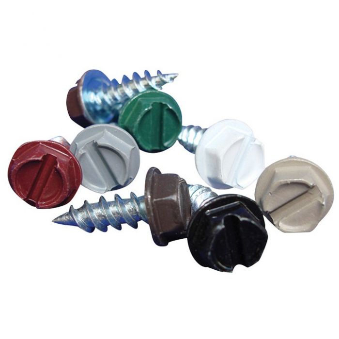 US Aluminum 8BSBU Painted Zip Screws Brookstone 8x1 2