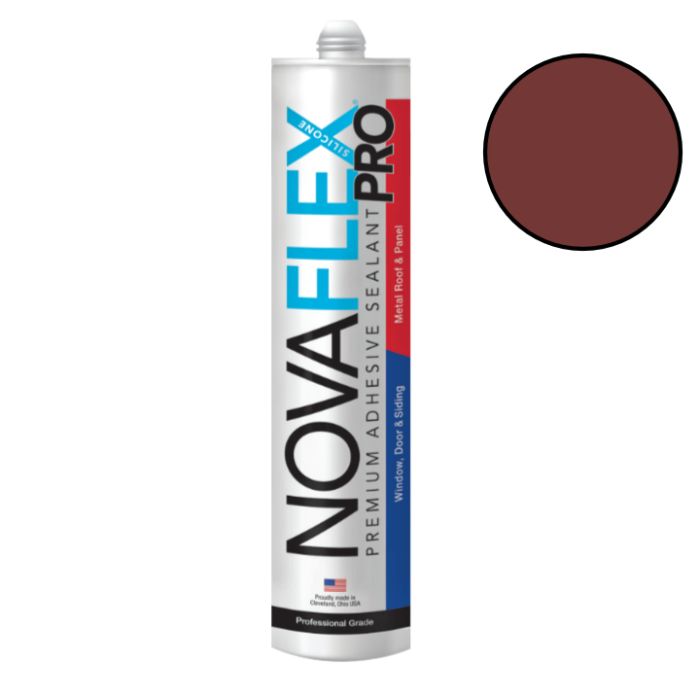Nova Flex Pro NFX1820-10C1 Premium Sealant 10oz Roof Red