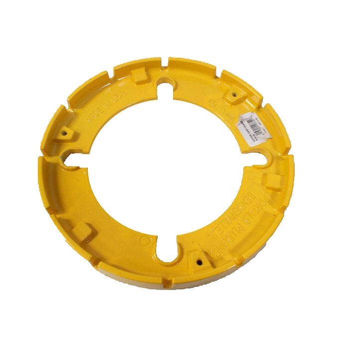 Portals Plus 67215 Reroof Drain Upper Cast Clamping Ring Yellow