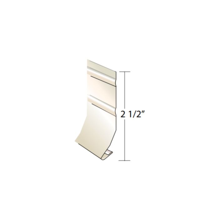 Quality Aluminum Galvanized Steel Starter Strip For Narrow Siding 2.5"X10'