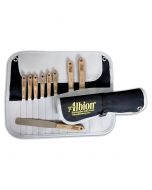 Albion 258-G01 Classic Wood Handle Spatula Set 9pc