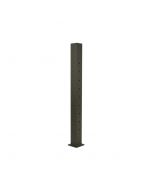 AFCO 175 Series 3"x38" Pre-drilled Cable Corner Post Black