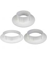 ChemLink F135 E-Curb Round Two Piece Circle White