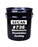 Lucas 735 Elastomeric Foundation Coating 5 Gallon