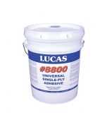 Lucas 8800 Universal Single Ply Adhesive Water Based 5 Gallon