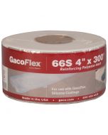 Gaco Flex 66S Reinforcing Polyester Mesh 4"x300' White