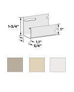 Certainteed 3/4" J-Channel 12'6" 48/Carton