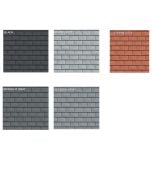 Ecostar Class C Majestic Niagara Concrete Flat Tile 12" with 9" reveal 10/Bundle