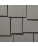 James Hardie Shingle Fiber Cement Staggered Siding 15.25"x48" Aged Pewter 1pc