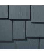 James Hardie Shingle Fiber Cement Staggered Siding 15.25"x48" Evening Blue 1pc