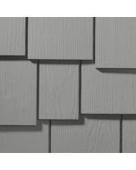 James Hardie Shingle Fiber Cement Staggered Siding 15.25"x48" Gray Slate 1pc