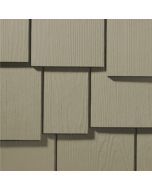 James Hardie Shingle Fiber Cement Staggered Siding 15.25"x48" Monterey Taupe 1pc