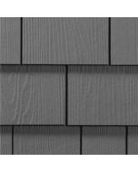 James Hardie Shingle Fiber Cement Straight Siding 15.25"x48" Night Gray 1pc