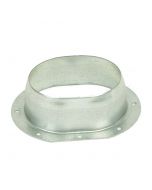 Berger Drop Outlet Oval 2x3 Galvanized
