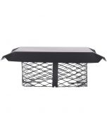 HY-C SCADJ-L Chimney Cap Adjustable Galvanized Steel Large Black