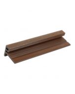 NewTechWood UH50-8-IP European Siding System Composite Siding F-Channel 2.9"x2.09"x8' Brazilian Ipe 1pc