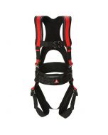 Super Anchor 6101-GRL Deluxe Harness No Bags Red Large