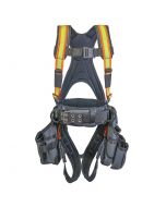 Super Anchor 6151-GHLL Deluxe Tool Bag Harness Hi-Viz Long Large